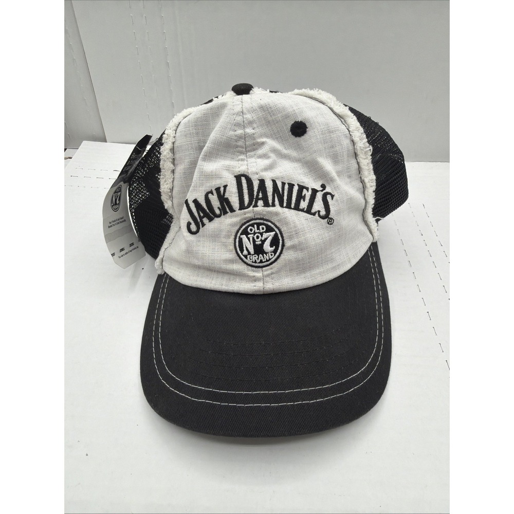 NWT Jack Daniel's Old No. 7 Hat Fersten Worldwide Mens Black Baseball Cap